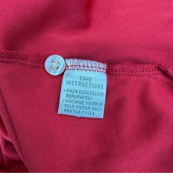 Masters Performance Augusta National Golf Polo Shirt men’s size L Red - Picture 11 of 12